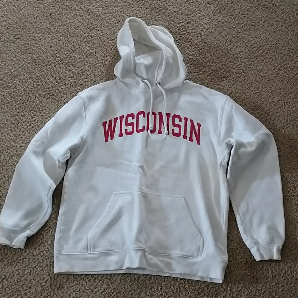 WISCONSIN sweatshirt. Girls size